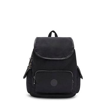 Kipling City Pack Small Classic Backpacks Rich Black | CA 1503EB